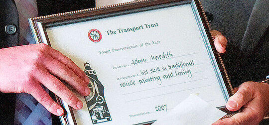 2007 Young Preservationist of the Year