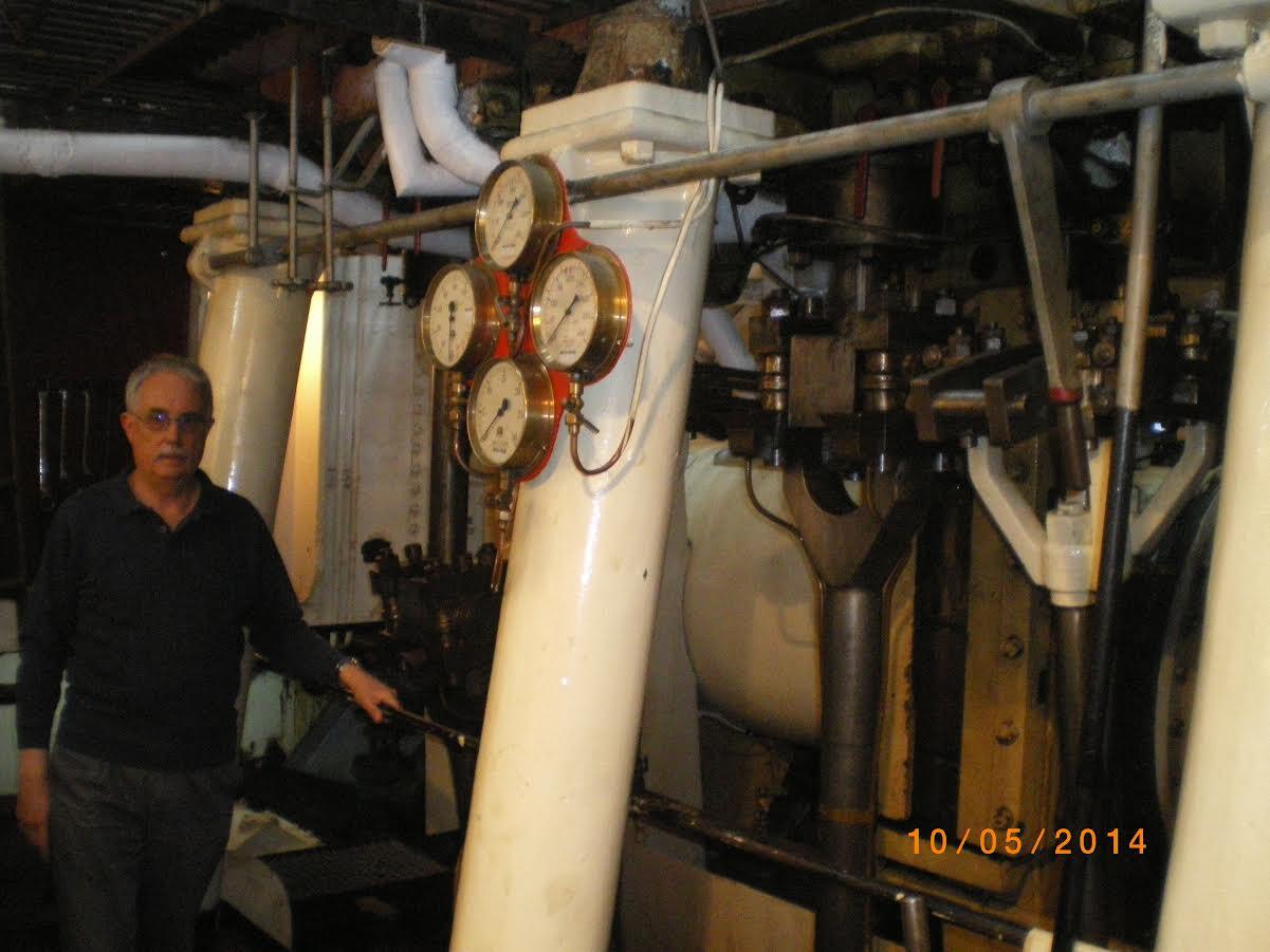 2014 Preservationist of the Year Clive Purser Engine