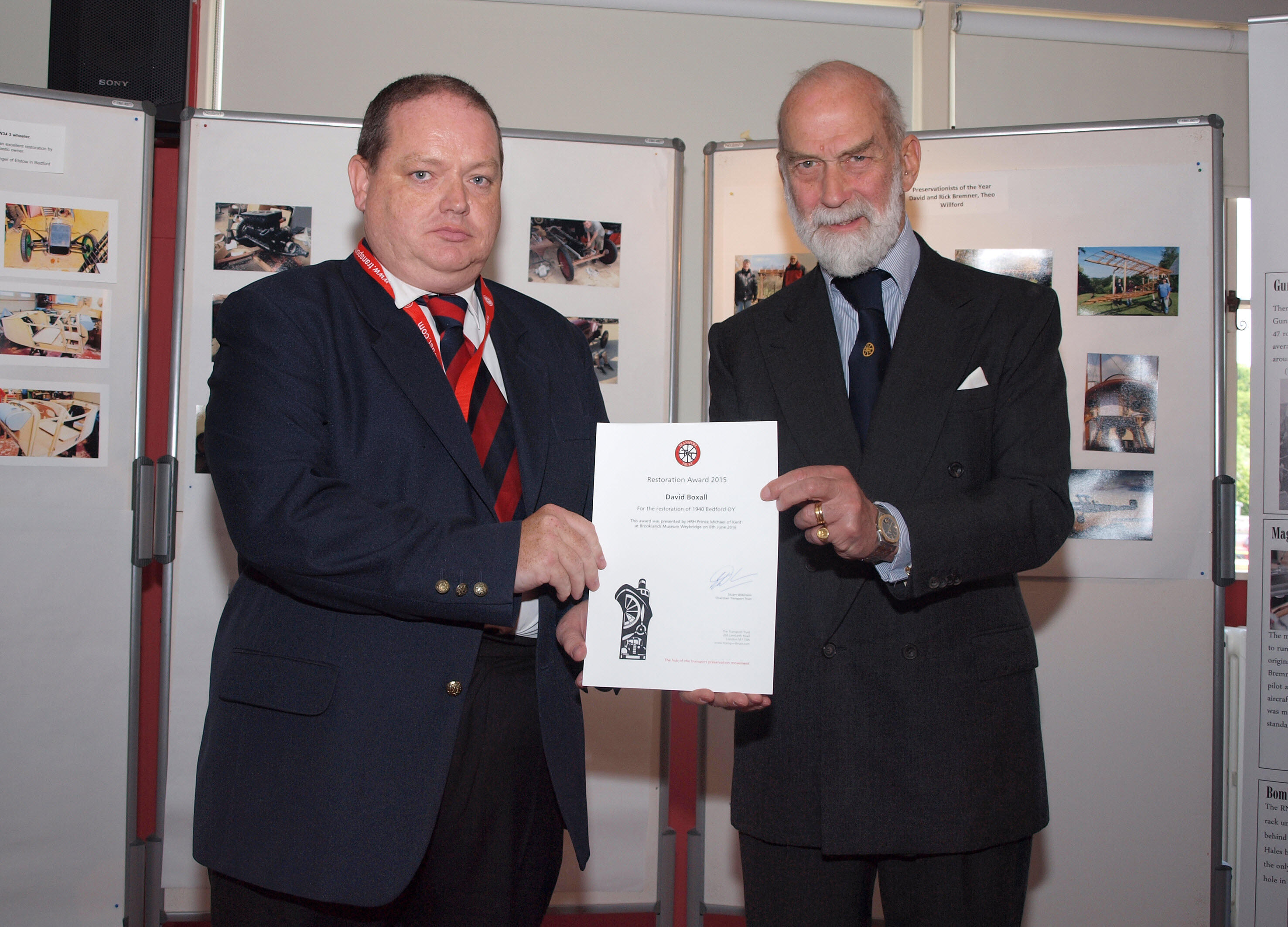 2016 Restoration Awards David Boxall