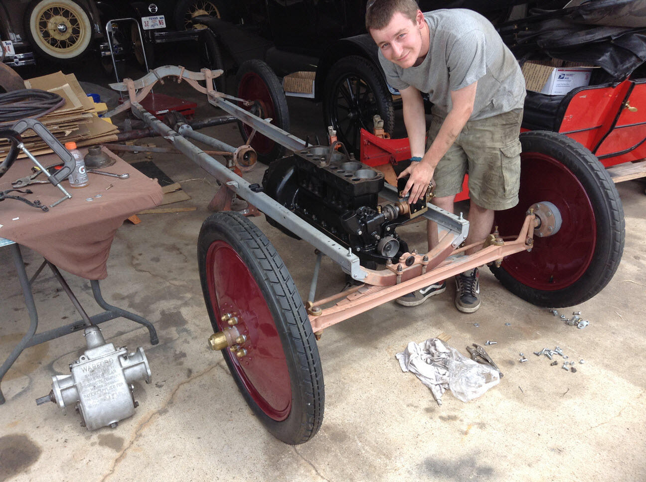 2016 Young Preservationistt Award Meakin Brothers Model T ford Rest2