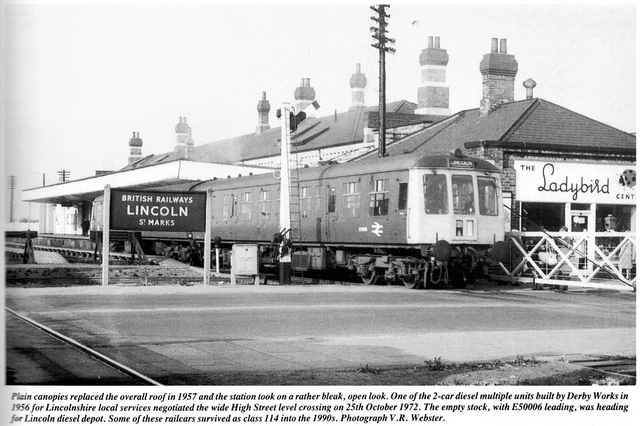 1972 St Marks station DMU