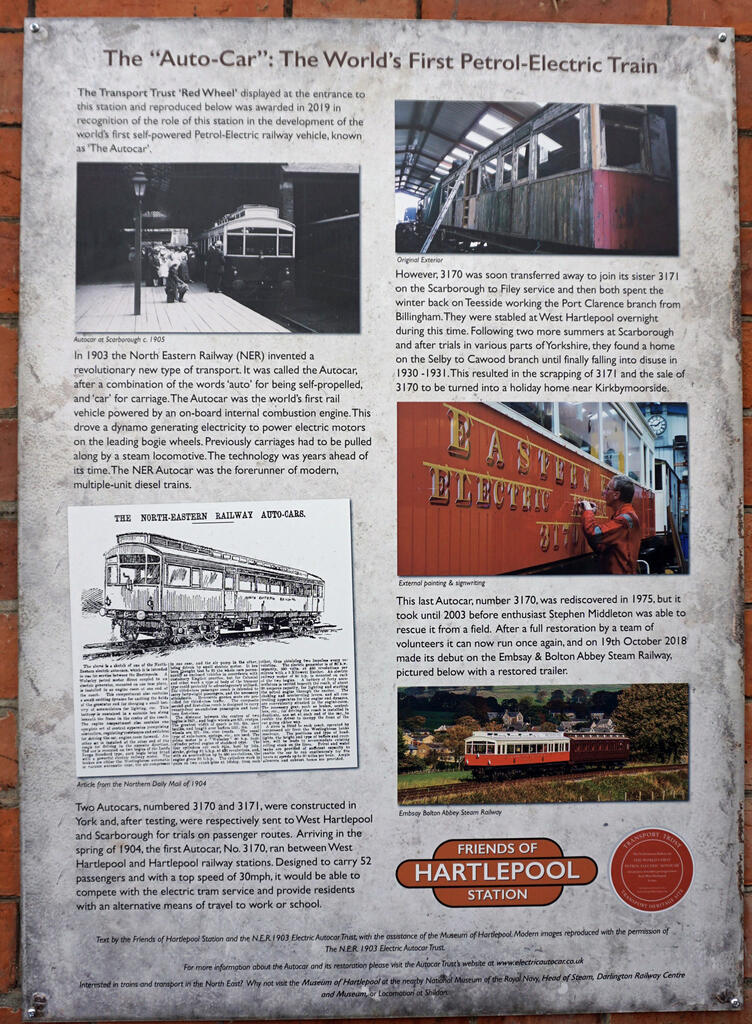 Autocar info board