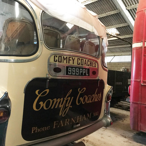 Roy Gudge & Phil Sawkins - 1960 Bedford Plaxton Coach