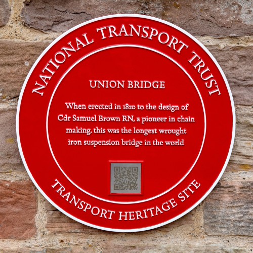 Union Bridge - Red Wheel Unveiling