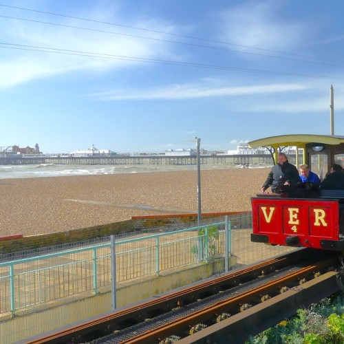 Volks Electric Railway - Red Wheel unveiling