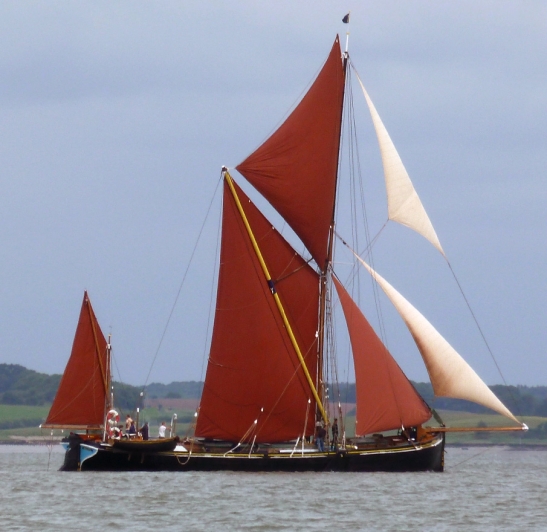 Mirosa under full sail